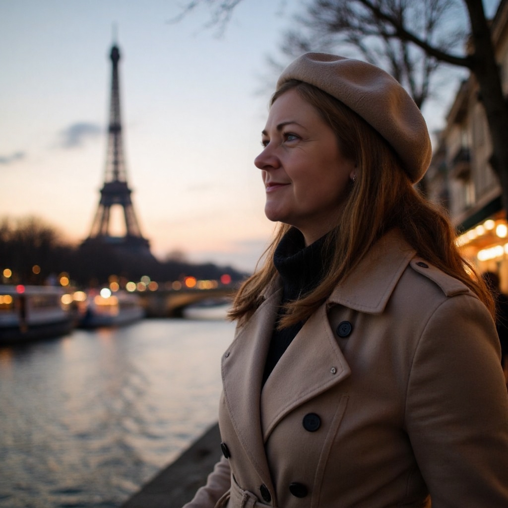 woman in paris